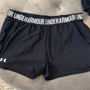 Under Armour Women's Athletic Black Shorts